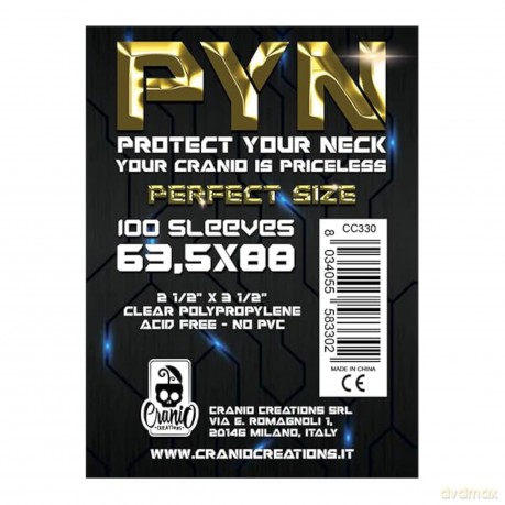 Cranio Creations: Bustine Pyn 63,5x88 Perfect Size