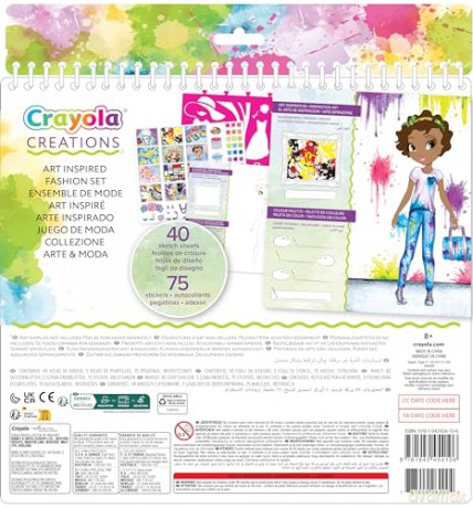 Crayola Creations "Art History" Fashion Set