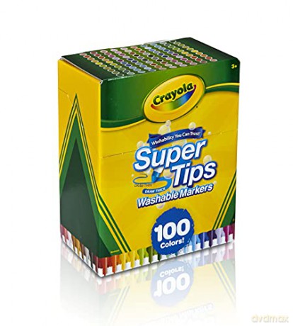 Crayola Viltstiften Met Superpunt 100st.