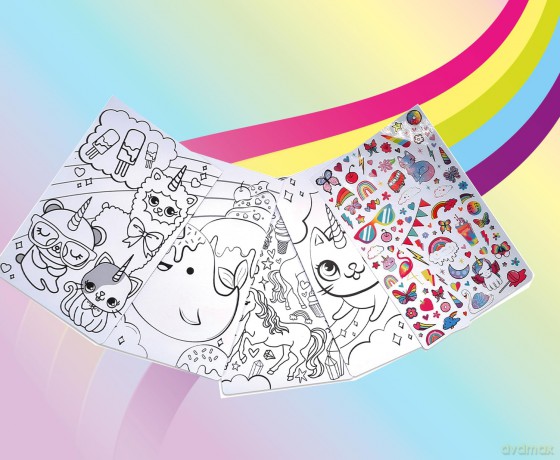 Crayola: Creations Album Set Fantasia Unicorno