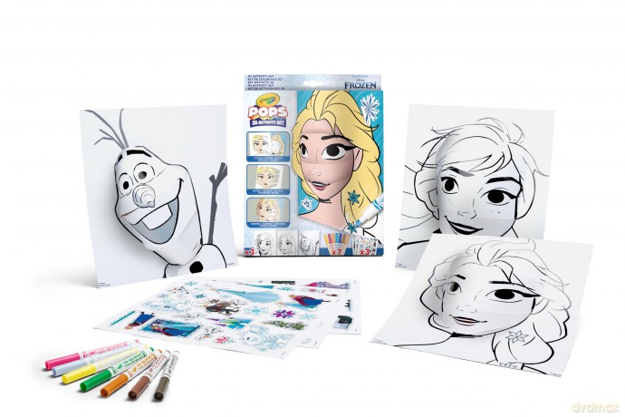 Crayola: Set Attivita' Pops Disney Frozen