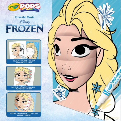 Crayola: Set Attivita' Pops Disney Frozen