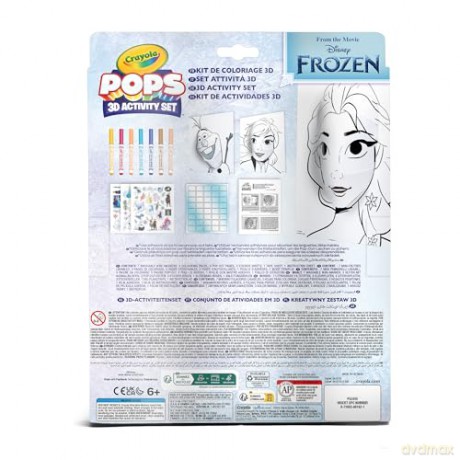Crayola: Set Attivita' Pops Disney Frozen