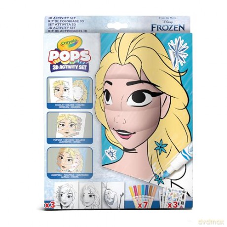 Crayola: Set Attivita' Pops Disney Frozen