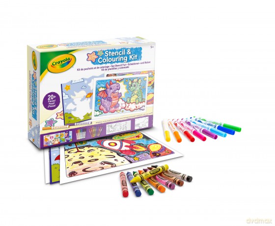 Crayola: Set Stencil Fun