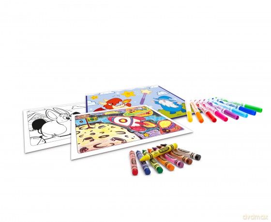 Crayola: Set Stencil Fun