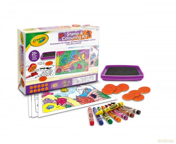 Crayola: Set Timbra E Colora
