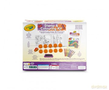 Crayola: Set Timbra E Colora