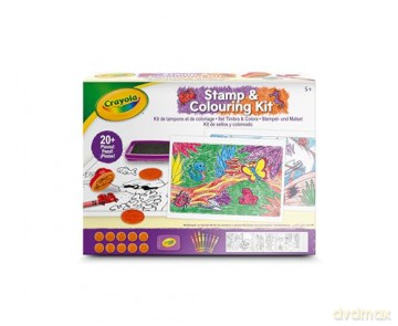 Crayola: Set Timbra E Colora