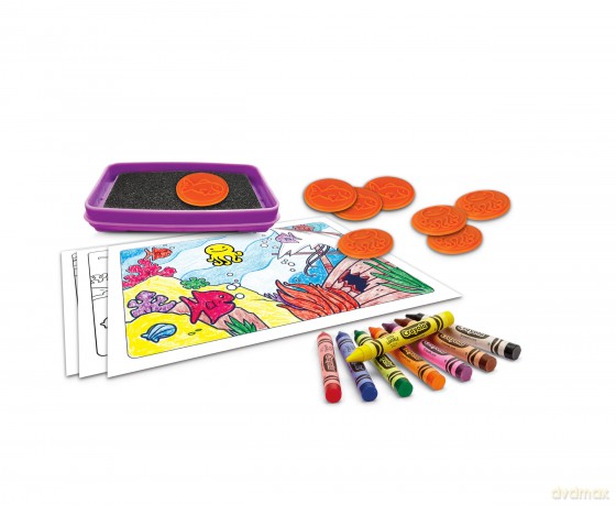 Crayola: Set Timbra E Colora