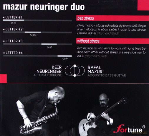 Mazur Neuringer Duo: The Kraków Letters [CD]