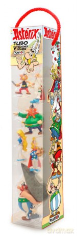 Creative Converting Plastoy Tubo Villaggio Asterix 6 Figurine