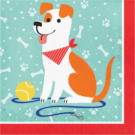 Creative Converting: Ln 12/16ct 2p Dog Party