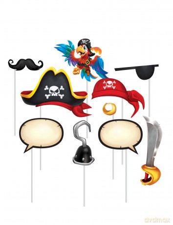 Creative Converting: Photo Props 6/10ct Pirate Treasure Qs