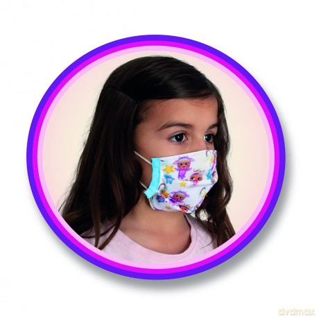 Cry Babies - Magic Tears - Mascherina Ffp2 Per Bambini Lavabile In Cotone (Assortimento)