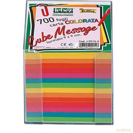 Cubo Foglietti Colorati