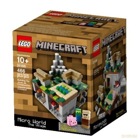 LEGO Minecraft Micro World Wieś 21105 [KLOCKI]