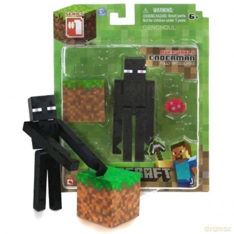 MINECRAFT Enderman + akcesoria MIN16500 [ZABAWKA]