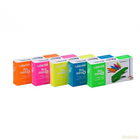 Cucitrice Fluo Mini Azzurro