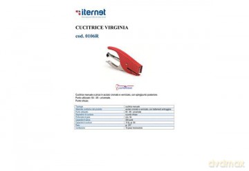 Cucitrice Virginia Rossa