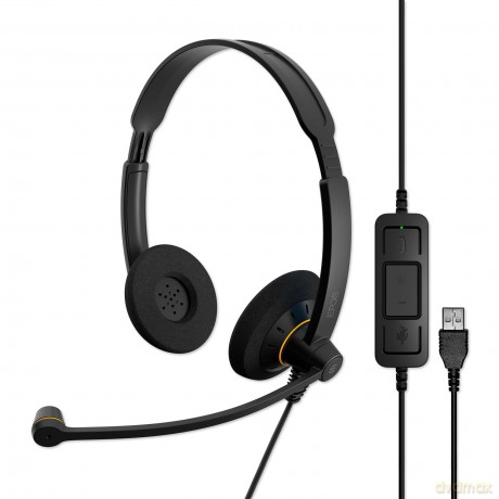 Cuffia Microfono Double Usb Skype