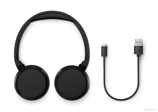 Słuchawki Cuffia Over-Ear Wireless Bass+ Bk