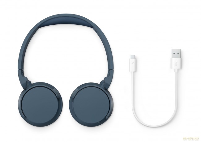 Cuffia Over-Ear Wireless Bass+ Wh
