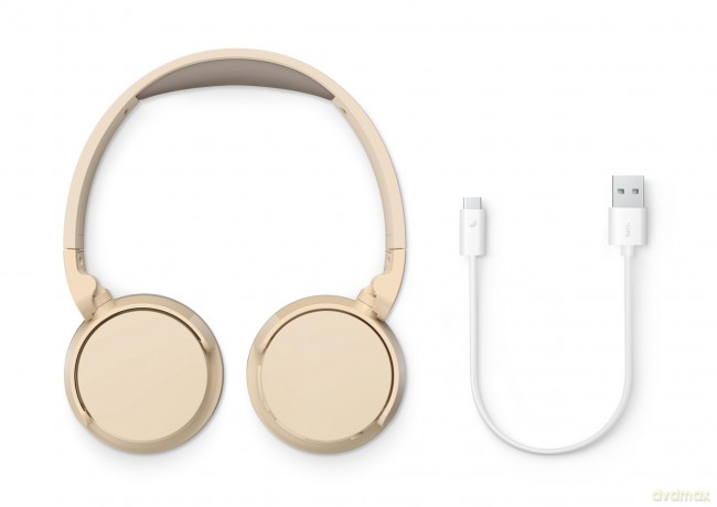Cuffia Over-Ear Wireless Beige