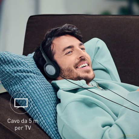Cuffia Stereo Tv Cavo Da 5 M