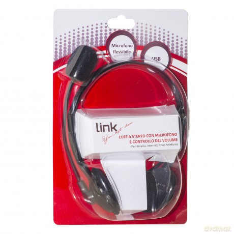 Cuffia Usb Microfono Volume