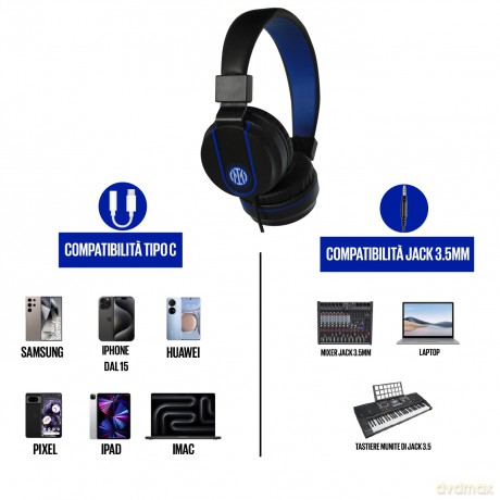 Cuffie Audio Multimediali Inter Np