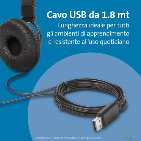 Cuffie Hi Fi Usb