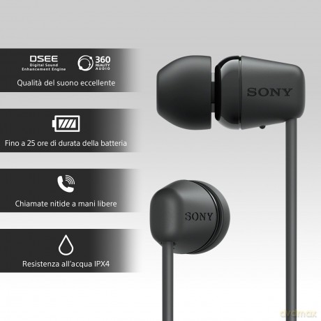 Cuffie In-Ear Bluetooth Black