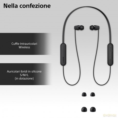 Cuffie In-Ear Bluetooth Black