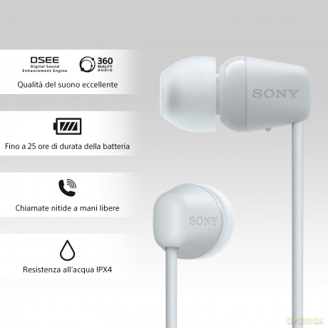 Cuffie In-Ear Bluetooth White