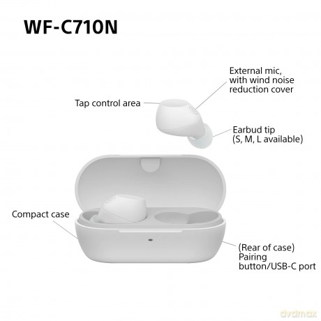 Cuffie In-Ear True Wrls Bianco
