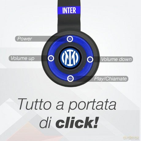 Cuffie Inter Wireless Con Mic