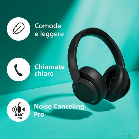 Cuffie Wireless Microfono Canc.Rum