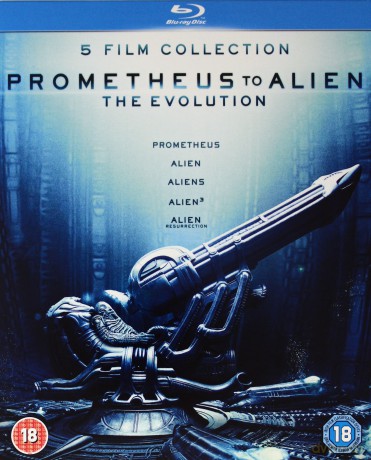 Prometheus to Alien: The Evolution Box Set (Prometeusz / Obcy kolekcja) [8Blu-Ray]