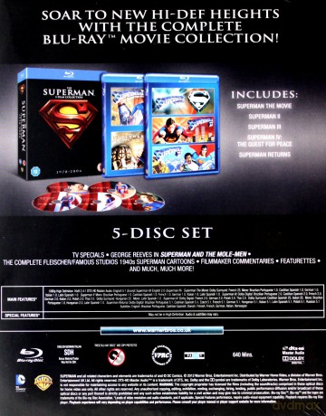 The Superman Kolekcja 5 Filmów 1978-2006 [5xBlu-Ray]