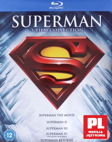The Superman Kolekcja 5 Filmów 1978-2006 [5xBlu-Ray]