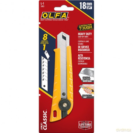 Cutter Olfa Bloccalama Vite 18 Mm