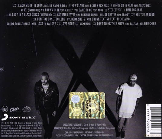 Chris Brown: X [CD]
