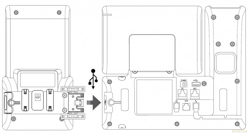 D8c Module Usb X D8xx Phone