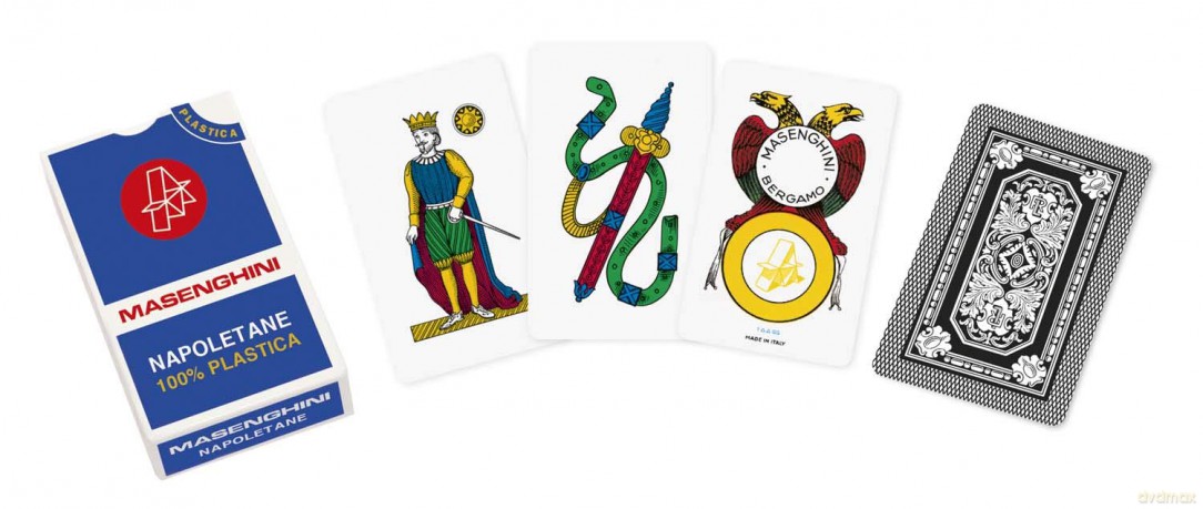Dal Negro Carte Da Gioco Napoletane 37 Plastica Merchandising Ufficiale