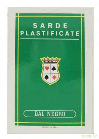Dal Negro Carte Da Gioco Sarde 99 Extra Merchandising Ufficiale