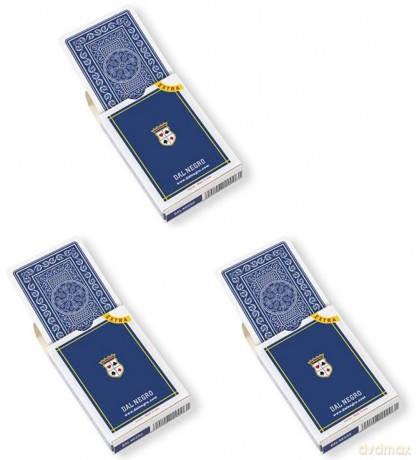 Dal Negro Carte Poker St. Moritz Blu Extra 021049