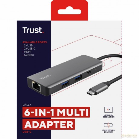 Dalyx 6-In-1 Multiport Adapter