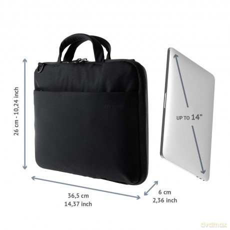 Darkolor Borsa Laptop 14 Nero