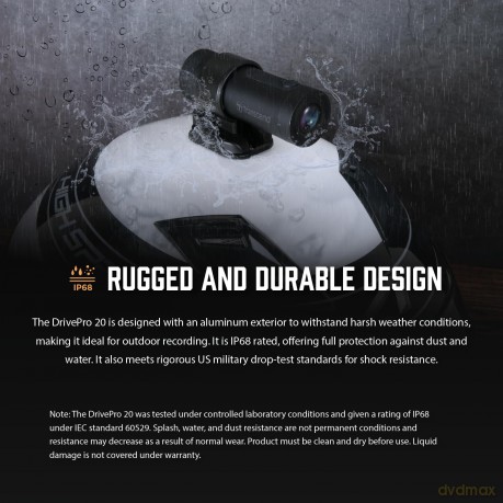 Dashcam 64gb Drivepro 20 Per Casco